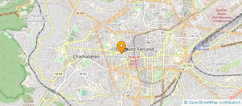 localisation de l'entreprise MADAME MARIE-ELISABETH CARDENAS à CLERMONT-FERRAND