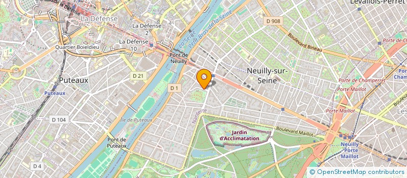 localisation de l'entreprise MADAME MARIE-ELISABETH COLMET DAAGE à NEUILLY-SUR-SEINE