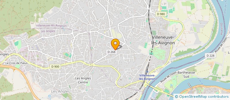 localisation de l'entreprise MADAME MARIE-ELISABETH COLMET DE SANTERRE  VILLENEUVE-LES-AVIGNON