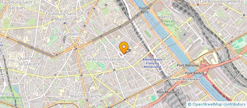 localisation de l'entreprise MADAME MARIE ELISABETH PIERRE  PARIS