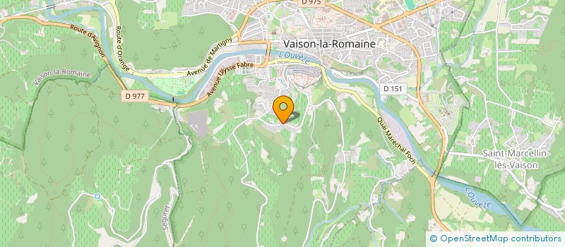 localisation de l'entreprise MADAME MARIE-ELISABETH SALGADO DE SOUSA à VAISON-LA-ROMAINE
