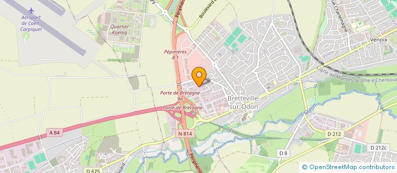 localisation de l'entreprise MADAME MARIE-ELISE COADOU  PIROU