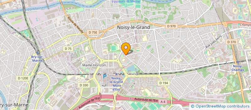 localisation de l'entreprise MADAME MARIE ELISE DOROTHEE à NOISY-LE-GRAND