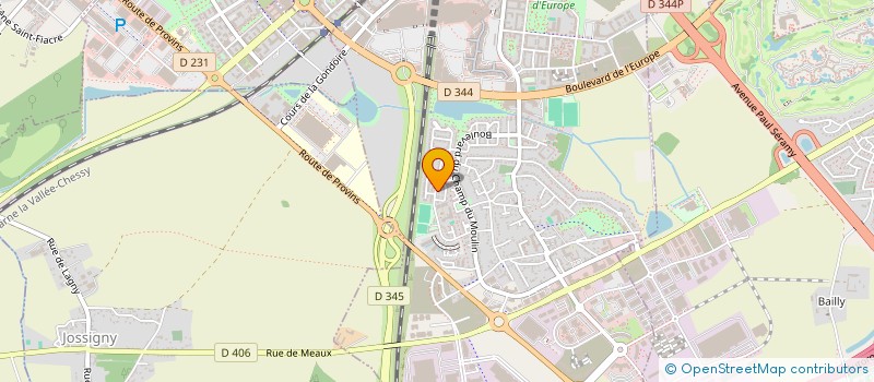 localisation de l'entreprise MADAME MARIE-ELISE GUENDEHOU  SERRIS