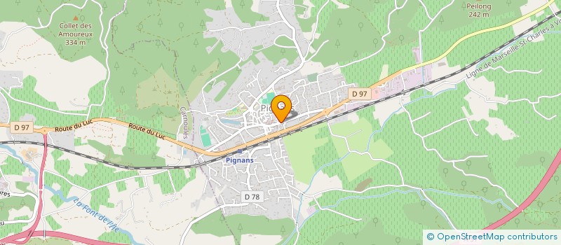 localisation de l'entreprise MADAME MARIE-ELISE NITZU à PIGNANS