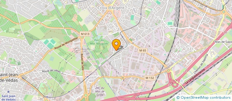 localisation de l'entreprise MADAME MARIE-ELISE VALNET à MONTPELLIER