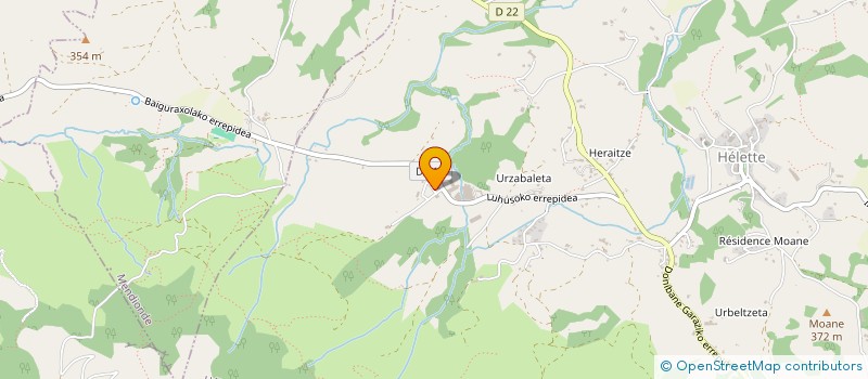 localisation de l'entreprise MADAME MARIE ELISSALDE  IHOLDY