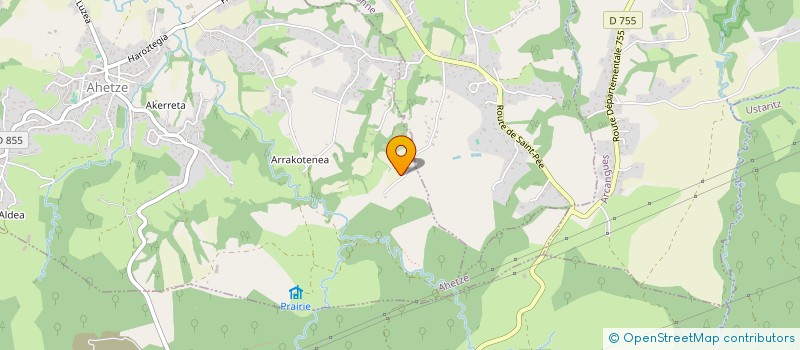 localisation de l'entreprise MADAME MARIE ELIZAGOIHEN  ARBONNE