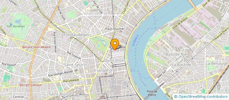 localisation de l'entreprise MADAME MARIE ELOI  BORDEAUX