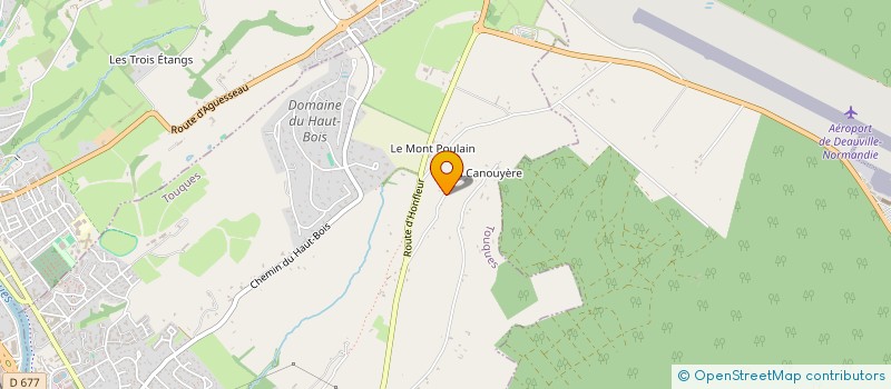localisation de l'entreprise MADAME MARIE ELSA VICTOIRE CHARPENTIER à TOUQUES