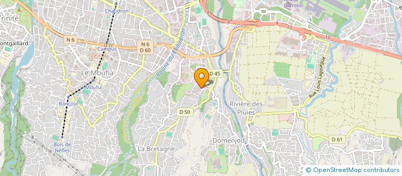 localisation de l'entreprise MADAME MARIE-ELVINA TECHER  SAINT-DENIS