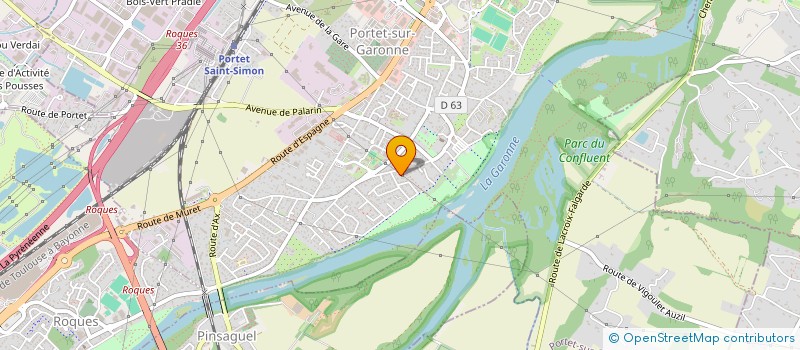 localisation de l'entreprise MADAME MARIE-EMILIE DEJARNAC  PORTET-SUR-GARONNE