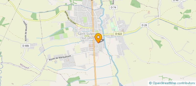 localisation de l'entreprise MADAME MARIE EMILIE LE SEC'H  SAINT-SULPICE-SUR-LEZE