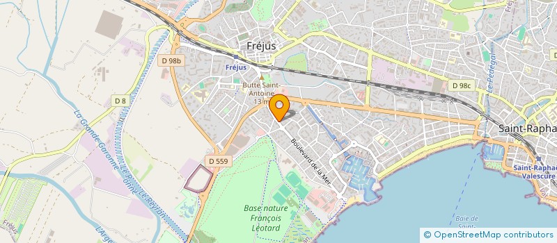 localisation de l'entreprise MADAME MARIE-EMILIE LEMAIRE à FREJUS