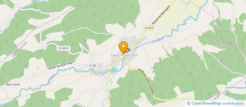 localisation de l'entreprise MADAME MARIE-EMILIE VERDALLE  SAINT-LAURENT-DE-NESTE