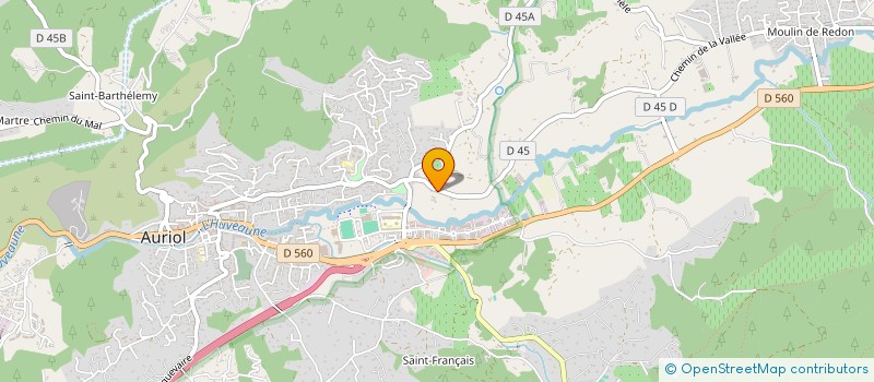 localisation de l'entreprise MADAME MARIE EMMA LAGET  AURIOL