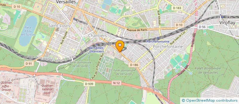localisation de l'entreprise MADAME MARIE-EMMANUELLE CHASLES à VERSAILLES