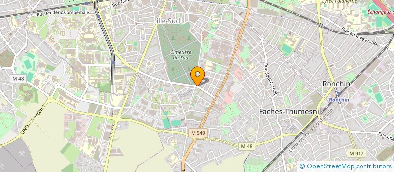 localisation de l'entreprise MADAME MARIE-EMMANUELLE IRIE à LILLE