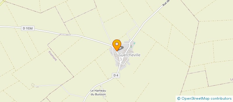 localisation de l'entreprise MADAME MARIE-EMMANUELLE LAPAQUELLERIE  GUERCHEVILLE