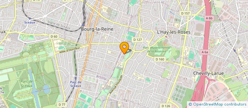 localisation de l'entreprise MADAME MARIE EMMANUELLE TOUBLANC  L'HAY-LES-ROSES