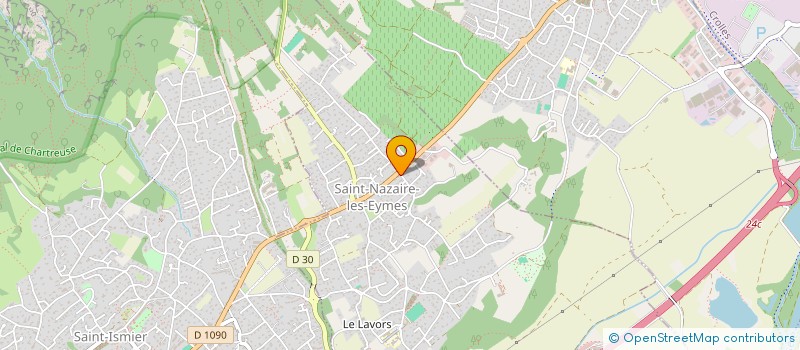 localisation de l'entreprise MADAME MARIE ENJOLRAS  SAINT-NAZAIRE-LES-EYMES