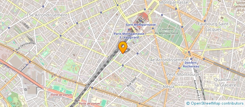 localisation de l'entreprise MADAME MARIE-ERIKA PARISOT  PARIS