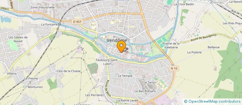 localisation de l'entreprise MADAME MARIE-ERMOLINDA ALVES DA COSTA à VENDOME