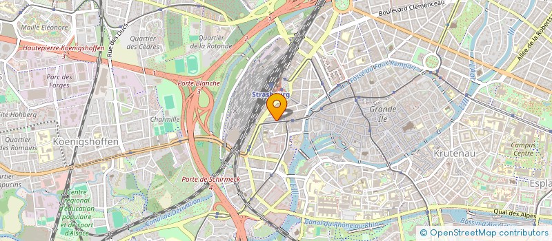 localisation de l'entreprise MADAME MARIE ERNSTBERGER à STRASBOURG