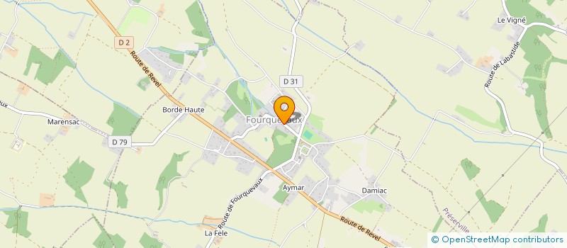 localisation de l'entreprise MADAME MARIE ERRATCHU  FOURQUEVAUX