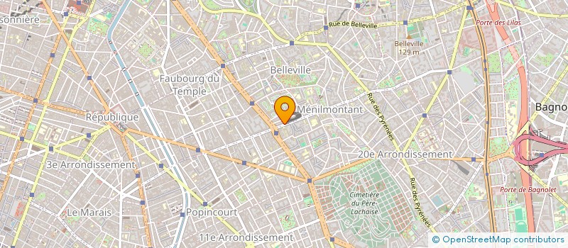 localisation de l'entreprise MADAME MARIE ESCARABAJAL  PARIS