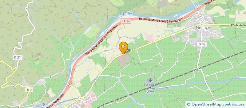 localisation de l'entreprise MADAME MARIE ESCHENBRENNER  ILLE-SUR-TET