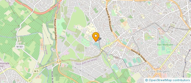 localisation de l'entreprise MADAME MARIE ESCOBAR à MONTPELLIER
