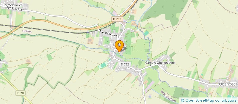 localisation de l'entreprise MADAME MARIE ESCOBAR  HOFFEN