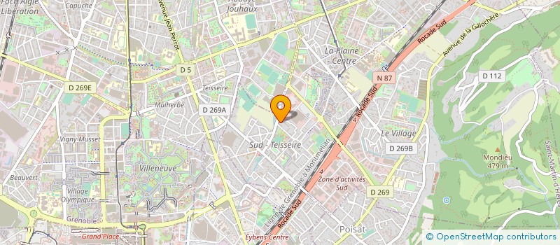 localisation de l'entreprise MADAME MARIE ESPADA  SAINT-MARTIN-D'HERES