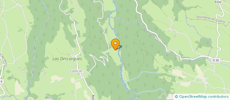 localisation de l'entreprise MADAME MARIE ESPINASSE  LADIRAT