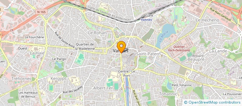 localisation de l'entreprise MADAME MARIE-ESTELLE MORANDI à VANNES