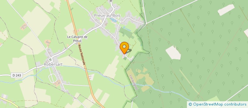 localisation de l'entreprise MADAME MARIE-ESTELLE WILBERT  PREUX-AU-BOIS