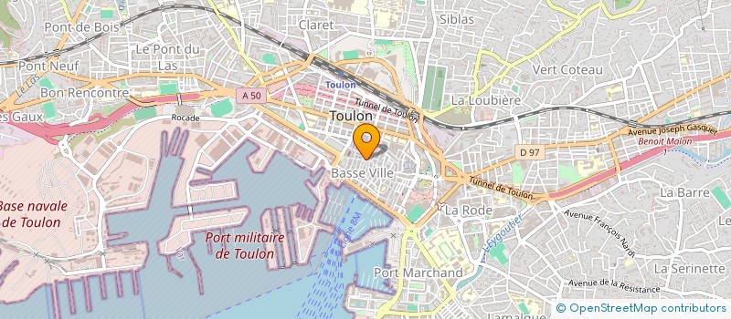 localisation de l'entreprise MADAME MARIE ESTEVE à TOULON