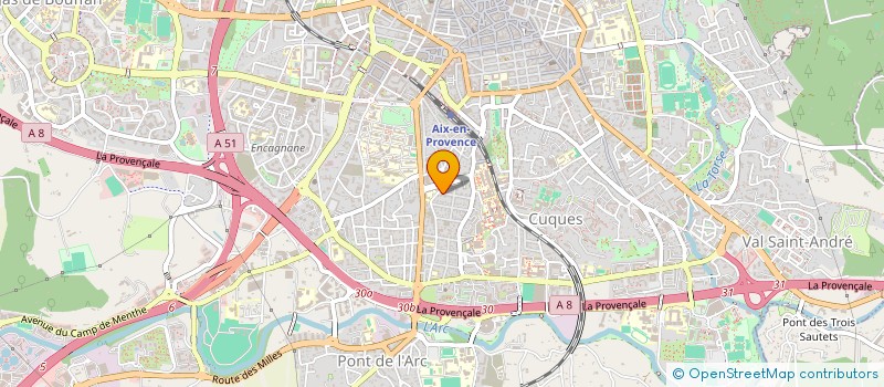 localisation de l'entreprise MADAME MARIE ETIENNE à AIX-EN-PROVENCE