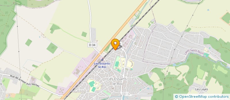 localisation de l'entreprise MADAME MARIE EUGENIA VILLA BELTRAN  LES ESSARTS-LE-ROI