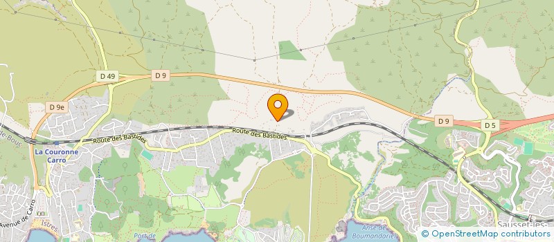 localisation de l'entreprise MADAME MARIE-EUGENIE GARDAREIN  MARTIGUES