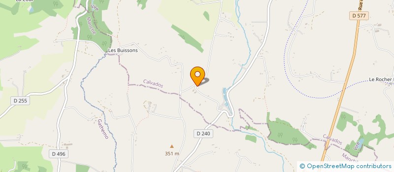 localisation de l'entreprise MADAME MARIE EUGENIE LAKOMY  VIRE-NORMANDIE