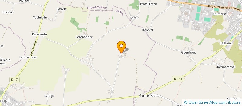 localisation de l'entreprise MADAME MARIE-EVE CARLU  PLUMERGAT