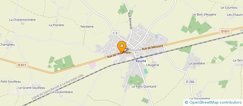 localisation de l'entreprise MADAME MARIE-EVE GALLETEAU  ROUILLE