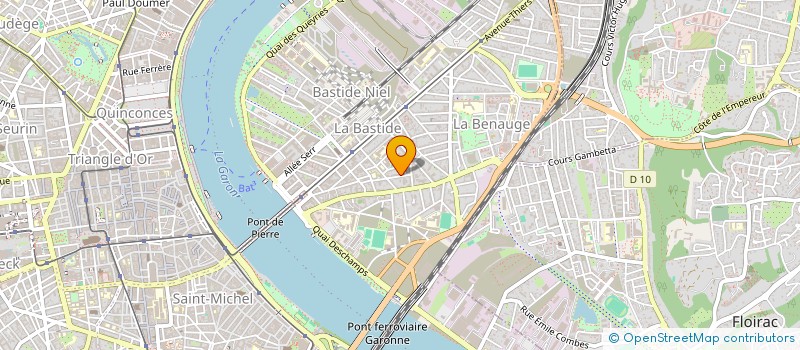 localisation de l'entreprise MADAME MARIE EVE SARAIS  BORDEAUX