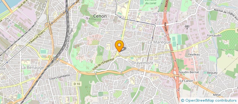 localisation de l'entreprise MADAME MARIE FABIANI à CENON