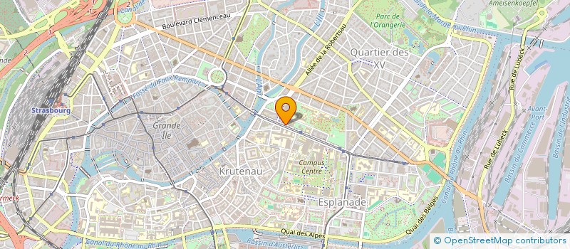 localisation de l'entreprise MADAME MARIE FAGGIANO à STRASBOURG