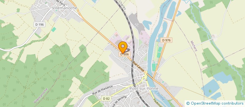 localisation de l'entreprise MADAME MARIE FAGOT à PONT-SUR-YONNE