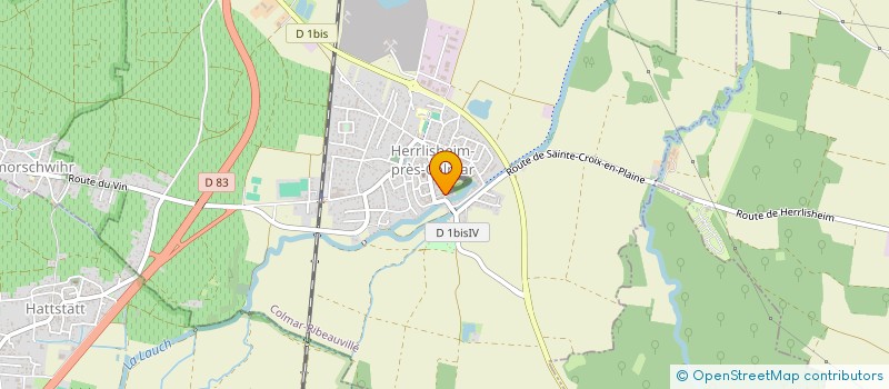 localisation de l'entreprise MADAME MARIE FAILLA MULONE  HERRLISHEIM-PRES-COLMAR