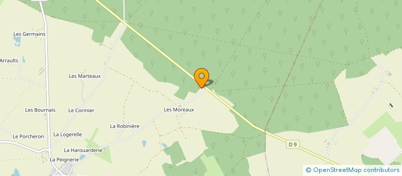 localisation de l'entreprise MADAME MARIE FAILLIOT  BEAULIEU-LES-LOCHES